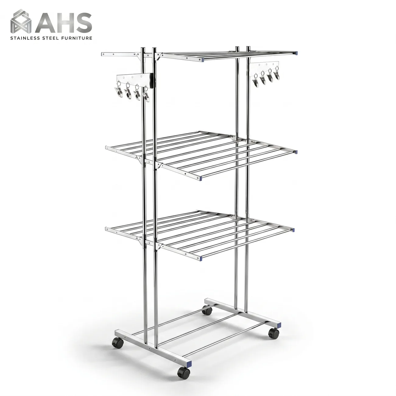 Cloth Drying Rack — 3-Layer