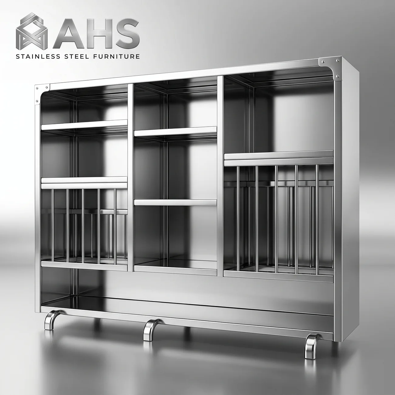 SS Sheet Stand — Corner Unit B