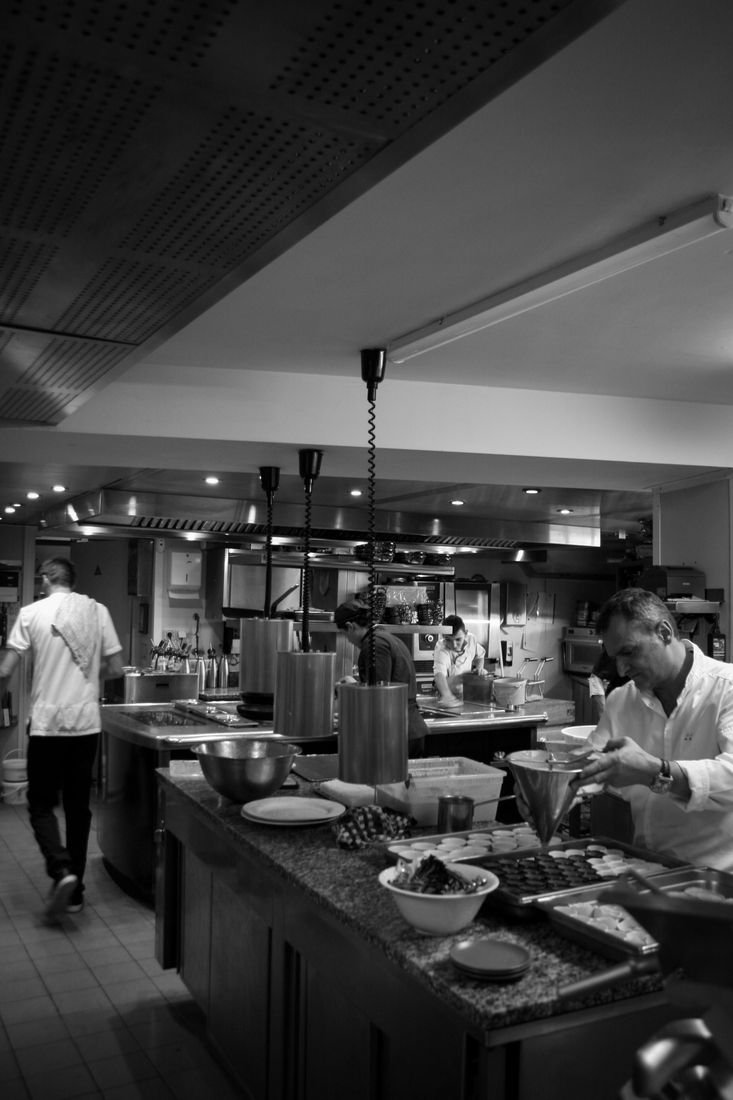 Restaurant commercial kitchen